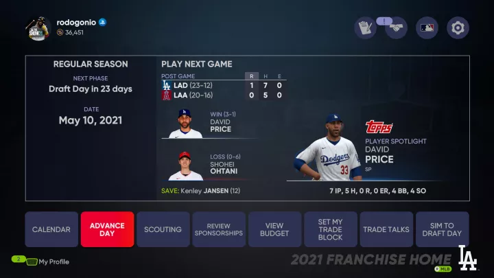 MLB The Show 21