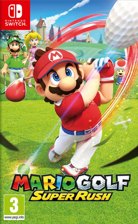 Carátula de Mario Golf: Super Rush
