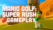 Así se golpea la bola en Mario Golf Super Rush: gameplay del videojuego de Nintendo Switch