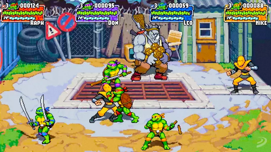Teenage Mutant Ninja Turtles Shredder's Revenge PS4