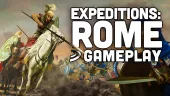 Gameplay de Expeditions: Rome, rol táctico por turnos para amantes de la historia