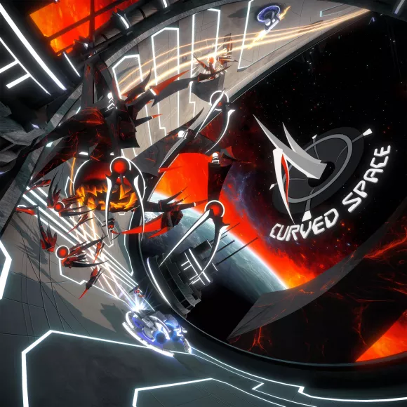 Carátula de Curved Space