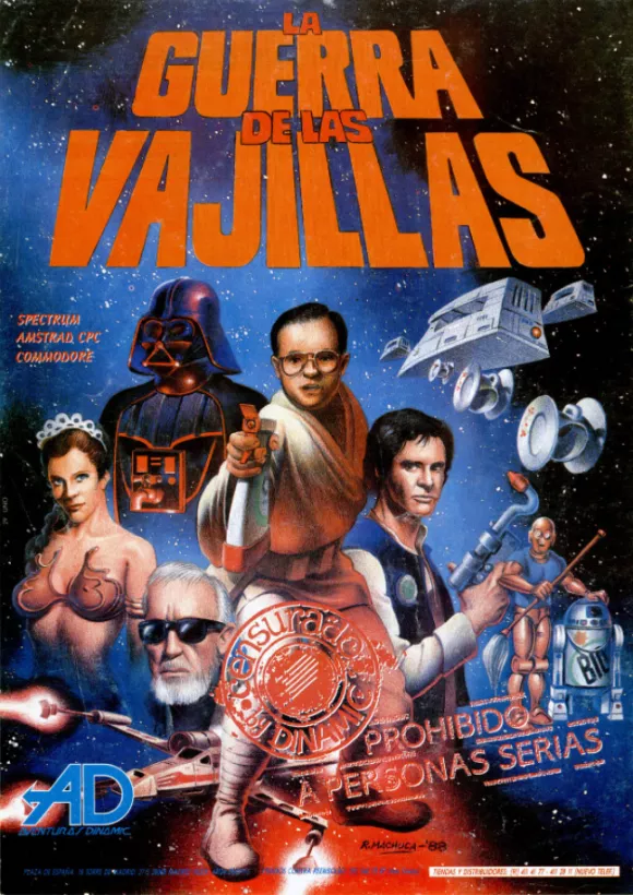 Carátula de La Guerra de las Vajillas