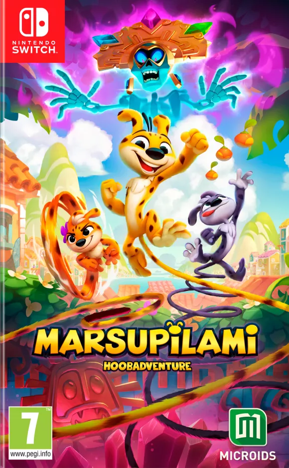 Carátula de Marsupilami: Hoobadventure