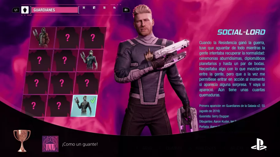 Marvel's Guardianes de la Galaxia PS5