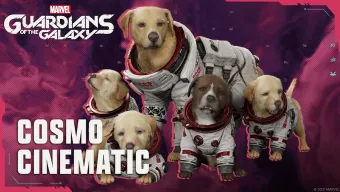 Marvel's Guardianes de la Galaxia dedica su último tráiler a Cosmo, el perro espacial
