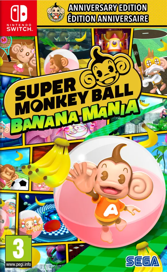 Carátula de Super Monkey Ball Banana Mania