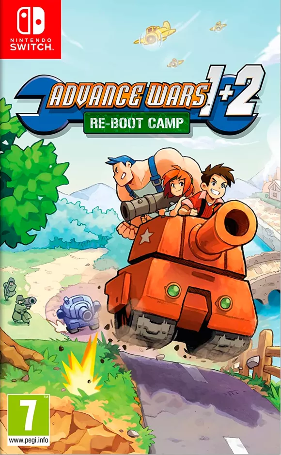 Carátula de Advance Wars 1+2: Re-Boot Camp