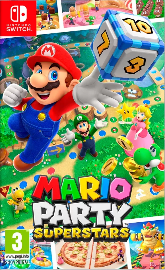 Carátula de Mario Party Superstars