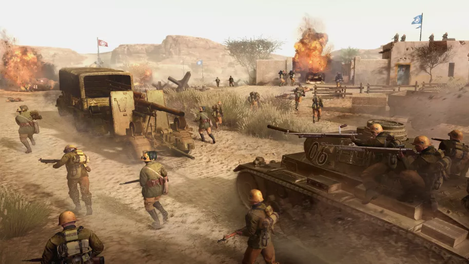 Company of Heroes 3: Company of Heroes 3 lleva la guerra al norte de África: hemos jugado su campaña y estas son las novedades