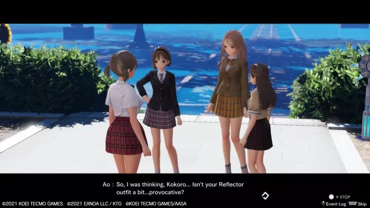 Blue Reflection Second Light