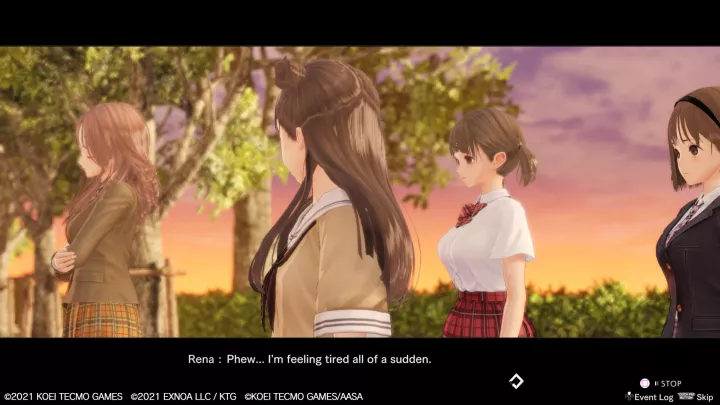 Blue Reflection Second Light