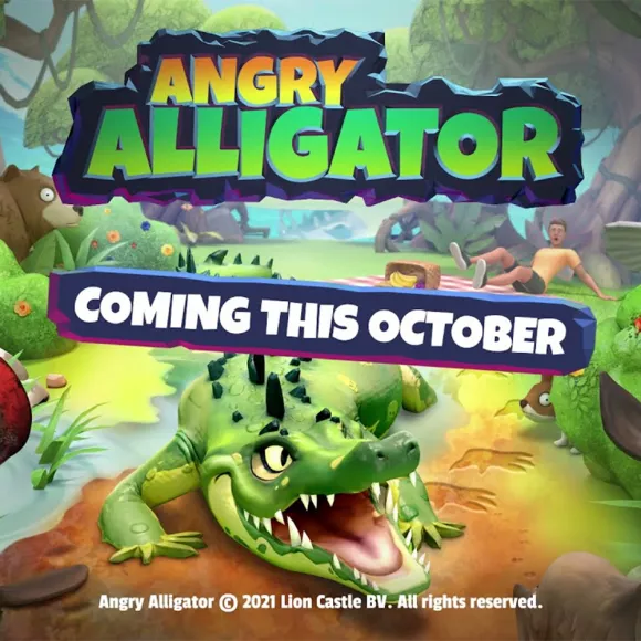 Carátula de Angry Alligator