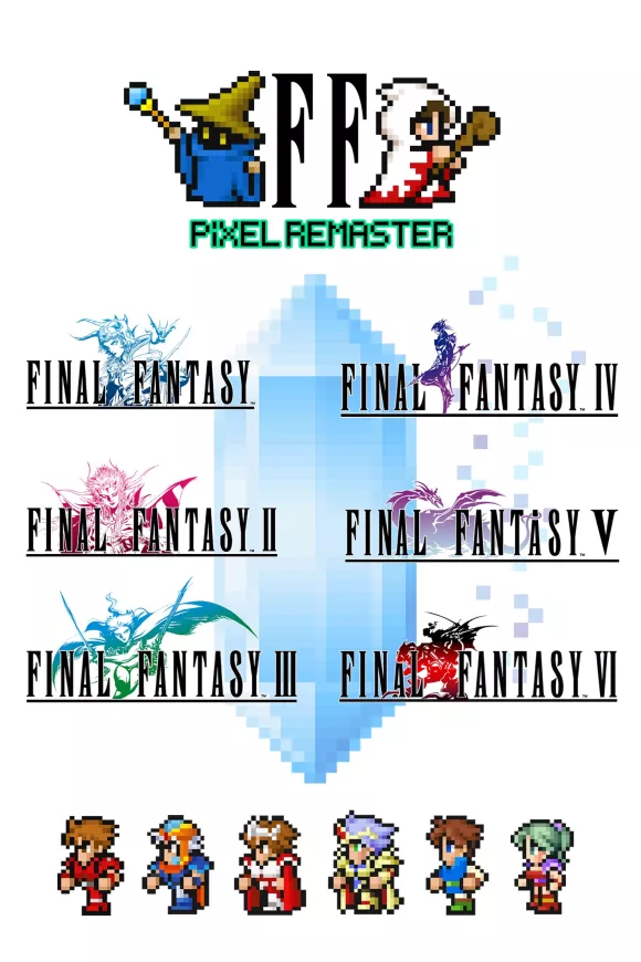 Carátula de Final Fantasy Pixel Remaster