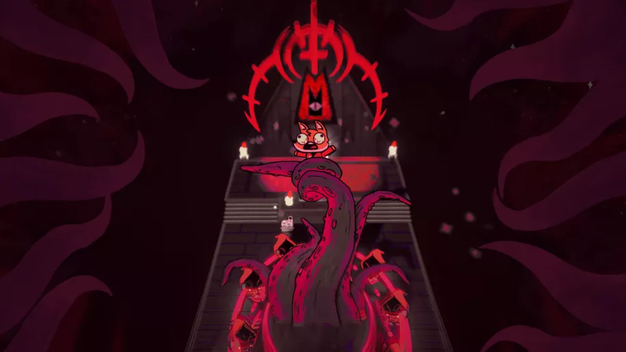 Cult of the Lamb: Acabo de descubrir que liderar una secta con un cordero vengativo era justo lo que quería jugar
