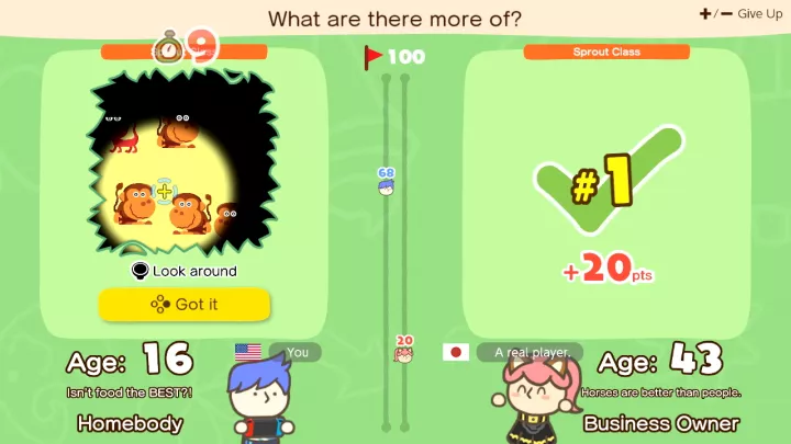 Big Brain Academy: Batalla de ingenio