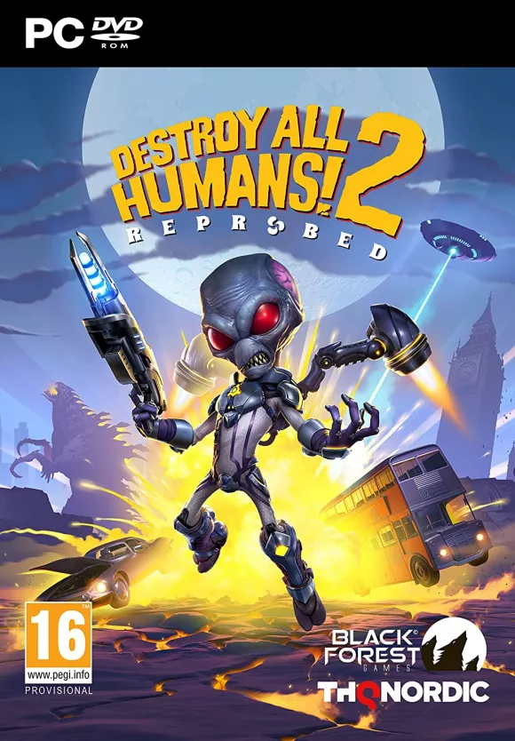 Carátula de Destroy All Humans! 2