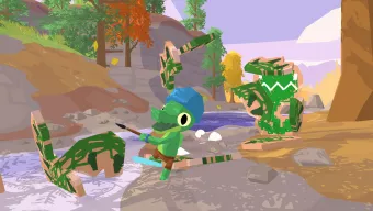 Este juego de aventuras une The Legend of Zelda y A Short Hike con la alegría de un niño: así es Lil Gator Game