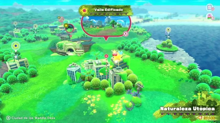 Kirby y la tierra olvidada