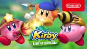 Tráiler y fecha de lanzamiento de Kirby y la tierra olvidada. Muy pronto en Nintendo Switch