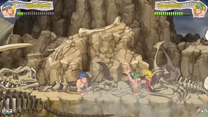 New Joe & Mac Caveman Ninja