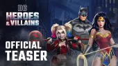Tráiler de anuncio de DC Héroes & Villanos, un RPG con puzles para móviles iOS y Android