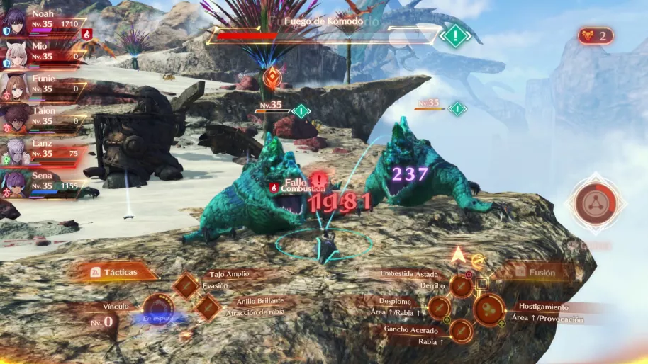 Xenoblade Chronicles 3 análisis