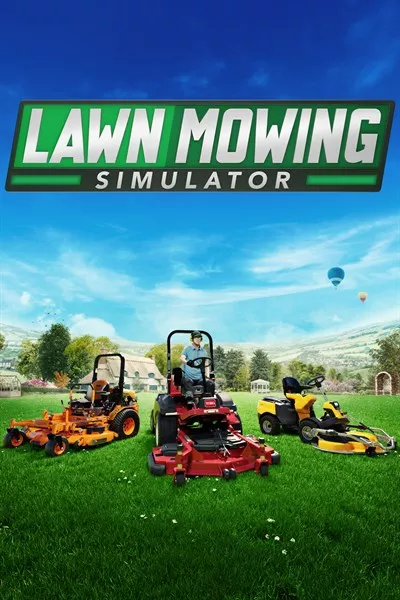 Carátula de Lawn Mowing Simulator