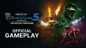 Monster Energy Supercross 5 pisa a fondo en su primer tráiler gameplay para PC, PlayStation y Xbox
