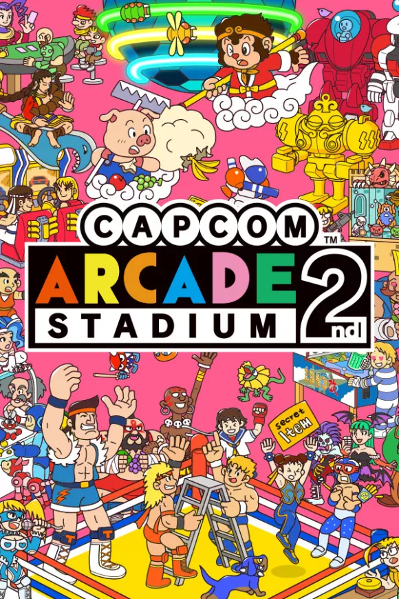 Carátula de Capcom Arcade 2nd Stadium