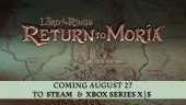 Tráiler con fecha de lanzamiento de El Señor de los Anillos: Return to Moria en PC y Xbox Series X|S