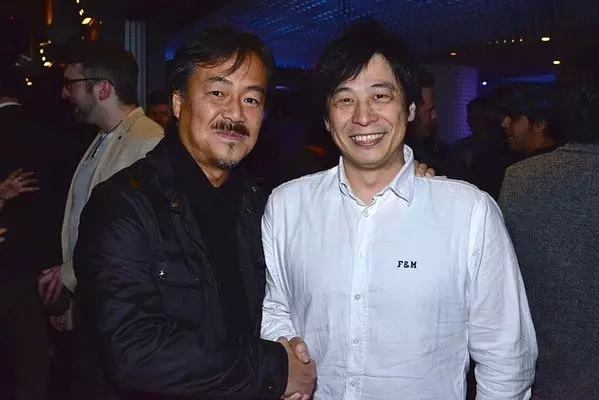 Hironobu Sakaguchi junto al director de Final Fantasy XV, Hajime Tabata. Hironobu Sakaguchi junto al director de Final Fantasy XV, Hajime Tabata.