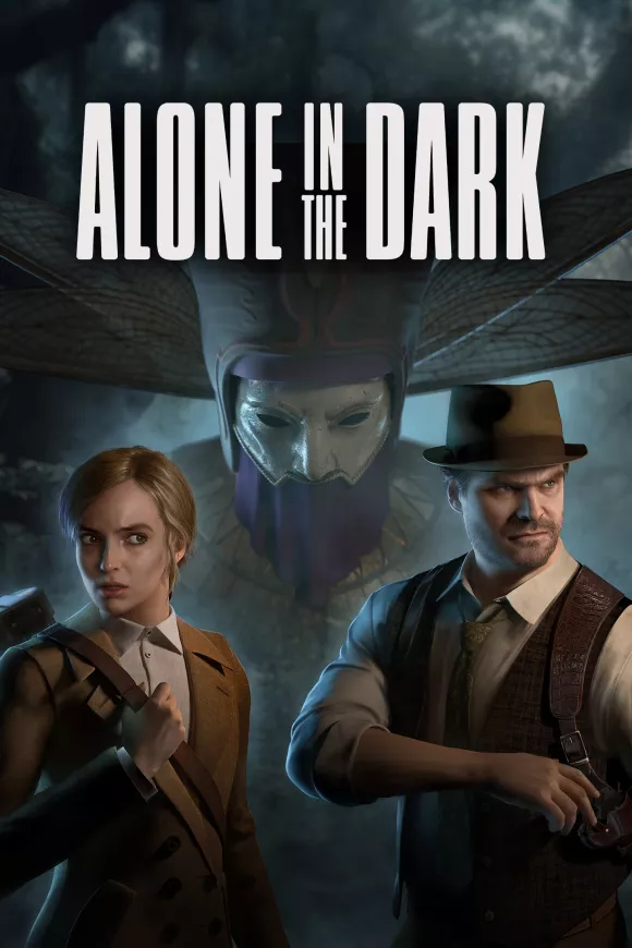 Carátula de Alone in the Dark (2024)