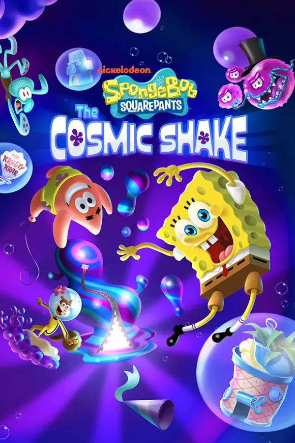 Carátula de SpongeBob SquarePants: The Cosmic Shake