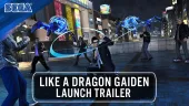 Tráiler de lanzamiento de Like a Dragon Gaiden: The Man Who Erased His Name