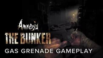 Granada de gas. Tráiler gameplay de Amnesia: The Bunker