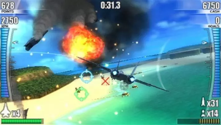 After Burner Black Falcon - PSP