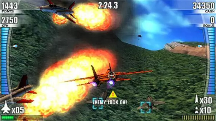 After Burner Black Falcon - PSP
