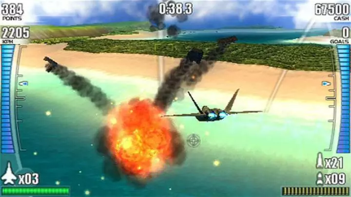 After Burner Black Falcon - PSP