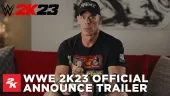 Tráiler de anuncio de WWE 2K23 con John Cena, su estrella en portada