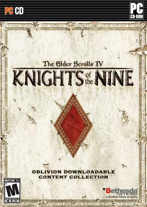 Carátula de Oblivion: Knights of the Nine