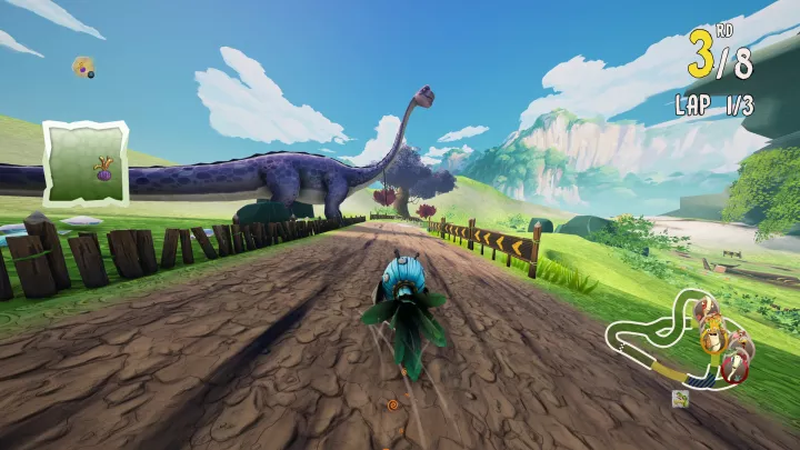 Gigantosaurio Dino Kart - Nintendo Switch