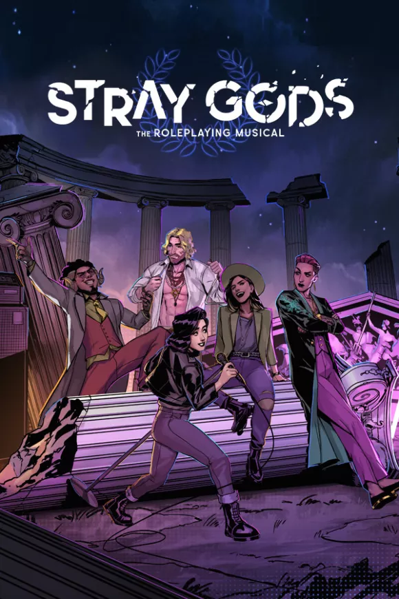Carátula de Stray Gods: The Roleplaying Musical