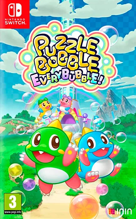 Carátula de Puzzle Bobble Everybubble!