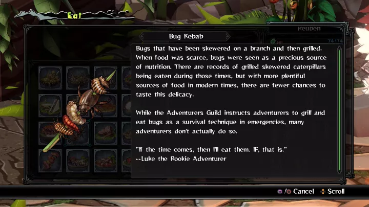 Monster Menu: The Scanvenger's Cookbook