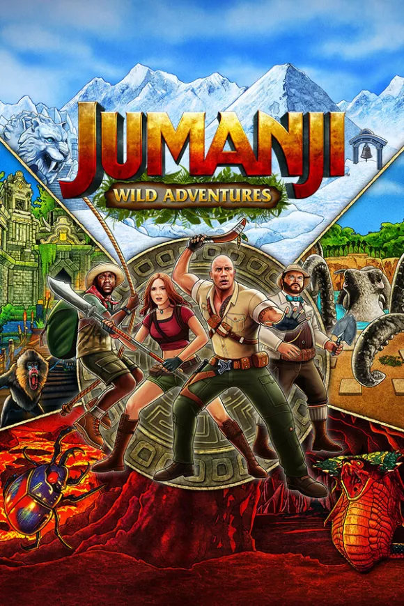 Carátula de Jumanji: Aventuras salvajes