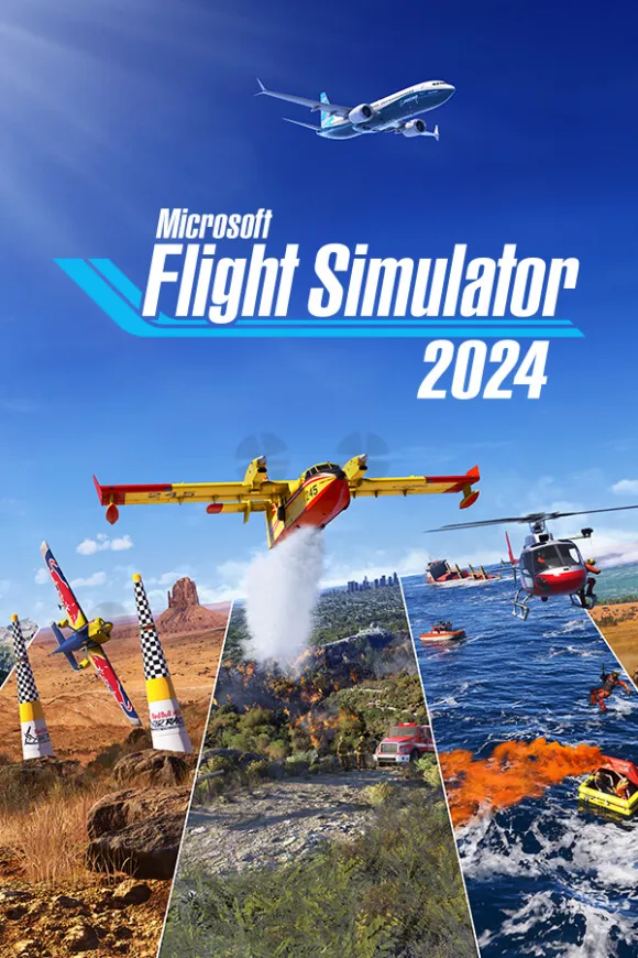 Carátula de Microsoft Flight Simulator 2024