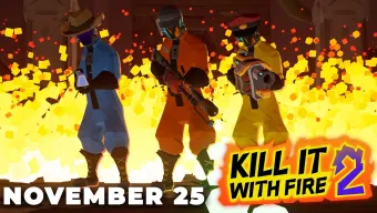 Tráiler y fecha de lanzamiento de la versión 1.0 de Kill It With Fire! 2