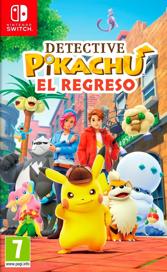 Carátula de Detective Pikachu: El regreso