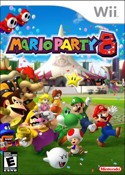 Carátula de Mario Party 8